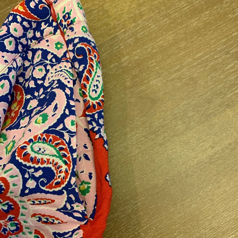Boden Palazzo fluid crêpe trousers in the multicolored floral Presley print - Picture 11 of 12